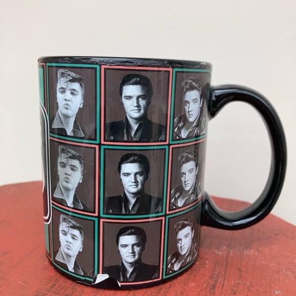 Two Retro Elvis Mugs - Picture 3 of 11